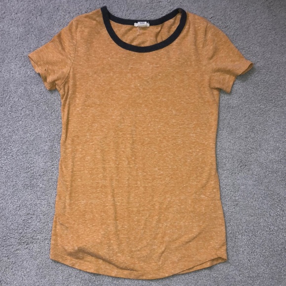 Tops - Yellow orange top